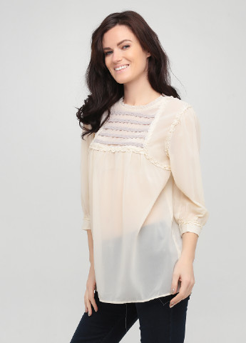 Светло-бежевая блуза Asos