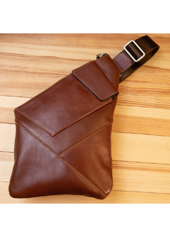 Чоловіча шкіряна сумка 21х32х2 см Grande Pelle (252129057)