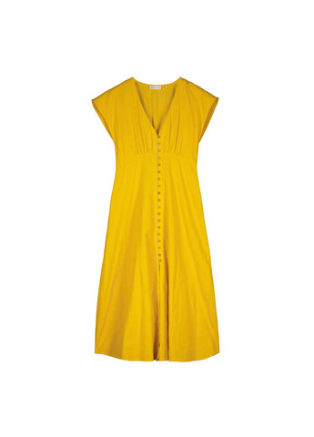 Желтое кэжуал платье Springfield однотонное