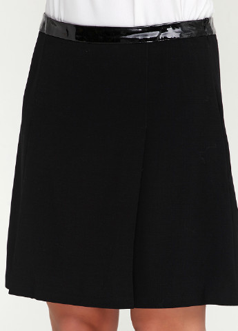 Черная кэжуал однотонная юбка Ralph Lauren мини