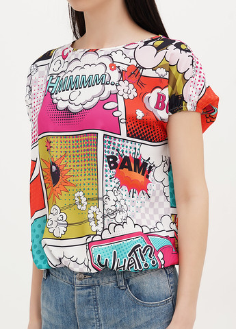 Комбинированная блуза Roberta Biagi