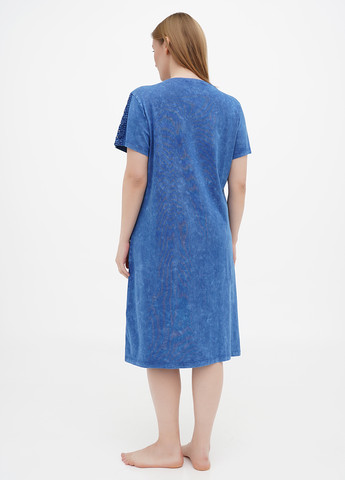 Светло-синее кэжуал платье ROMEO LIFE варенка