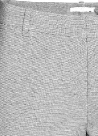 Штани H&M класика меланжі світло-сірі ділові поліестер
