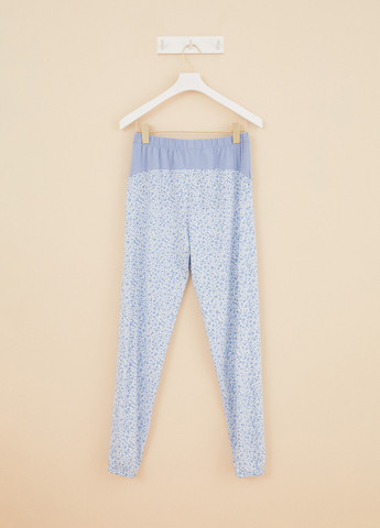 Блакитна всесезон піжама для вагітних (лонгслів, штани) лонгслив + брюки Women'secret