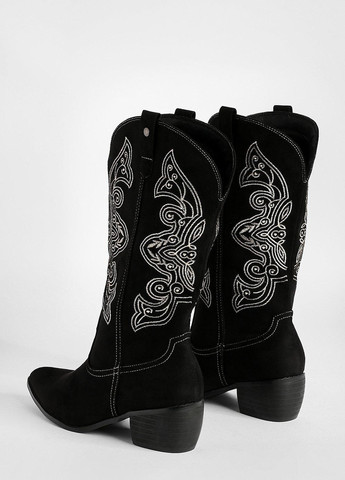 Черные осенние полусапоги Boohoo