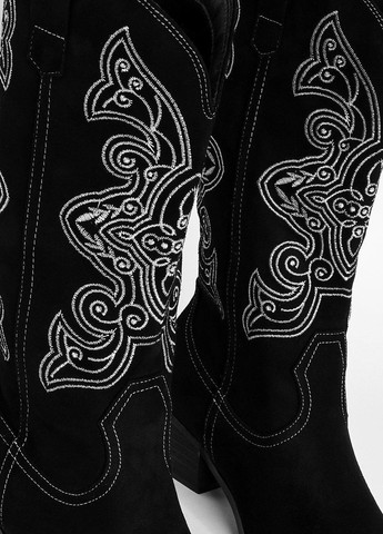 Черные осенние полусапоги Boohoo