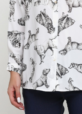 Белая блуза Chilia