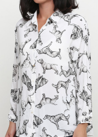 Белая блуза Chilia