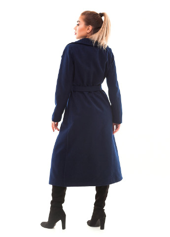 Темно-синее демисезонное Пальто Helga Martin