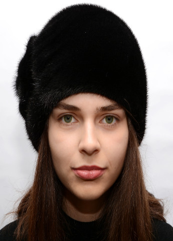 Жіноча норкова шапка Меховой Стиль конфетка (212880406)