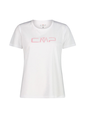 Белая летняя футболка CMP WOMAN T-SHIRT