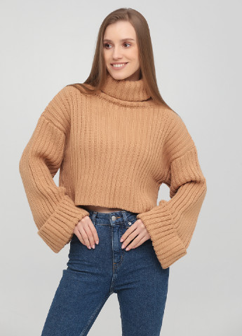 Песочный зимний свитер Madoc Jeans