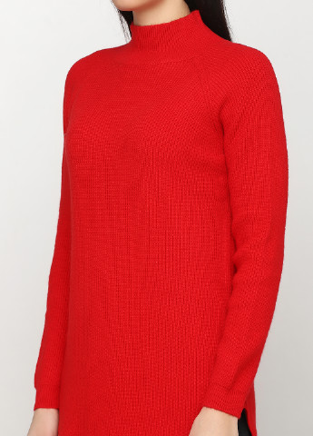 Красный демисезонный свитер Made in Italy