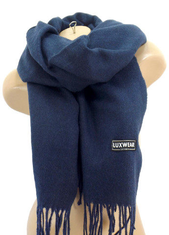 Жіночий кашеміровий шарф Темно-синій LuxWear s128015 (225001106)