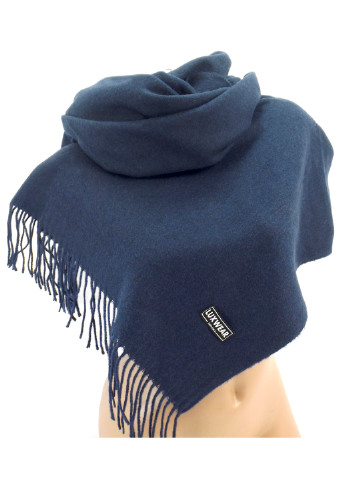 Женский кашемировый шарф Темно-синий LuxWear s128015 (225001106)