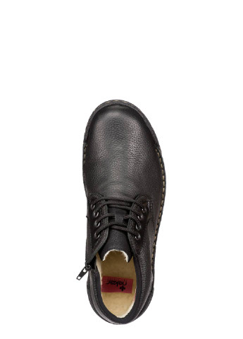 Черные зимние ботинки мужские утепленные Rieker