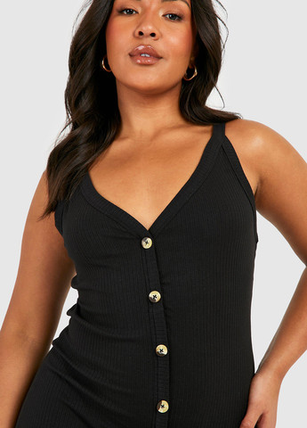 Чорна кежуал сукня Brave Soul однотонна