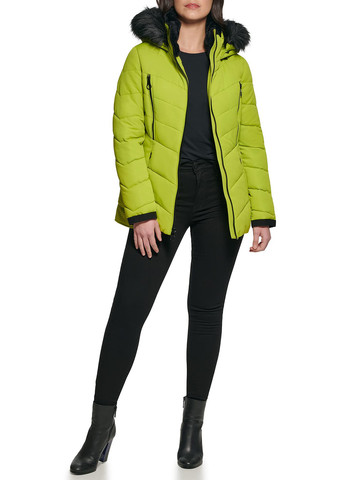 Салатова демісезонна куртка Guess