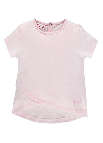 Розовая летняя футболка Brums