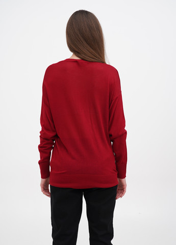 Красный демисезонный пуловер пуловер Calliope