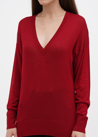 Красный демисезонный пуловер пуловер Calliope