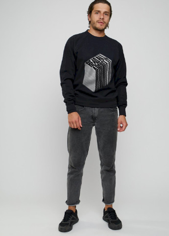 Чорний світшот YAPPI (198688887)