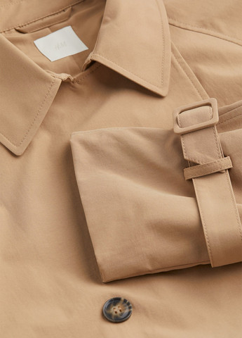 Плащ H&M тренчкот на пуговицах демисезон (365716885)