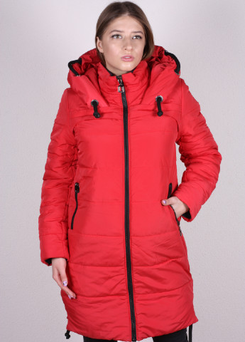 Червона зимня куртка LeeKosta