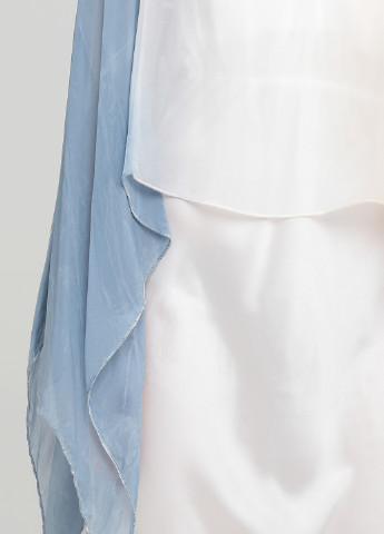 Белый демисезонный комплект (платье, накидка) Made in Italy