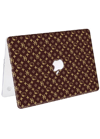 Чехол пластиковый для Apple MacBook 12 A1534 / A1931 Хеллоу Китти и Луи Витонн (Hello Kitty and Louis Vuitton) (3365-2458) MobiPrint (218859033)