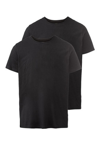 Черная футболка (2 шт.) Livergy