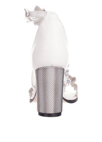 Комбинированные босоножки BERTAN с ремешком оборки