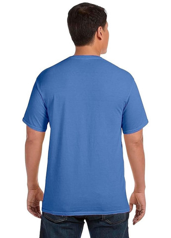 Голубая футболка Comfort Colors