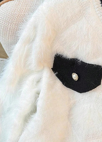 Белый демисезонный кардиган SHEIN