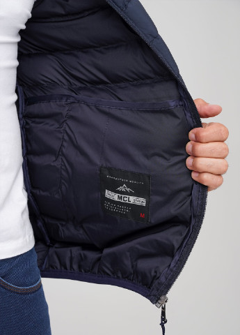 Темно-синяя демисезонная куртка Trend Collection