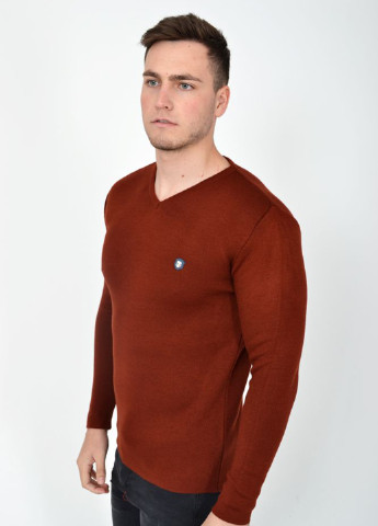 Терракотовый демисезонный пуловер пуловер Ager