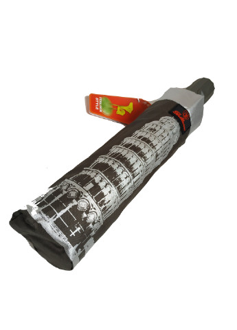 Коричнева женский зонт напівавтомат 102 см Bellissimo (193351106)