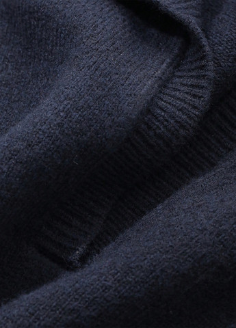 Темно-синій зимовий светр SHEIN