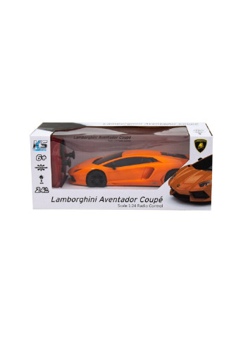 Радиоуправляемая игрушка Lamborghini Aventador LP 700-4 (1:24, 2.4Ghz, оранжевый) (124GLBO) KS Drive (254082932)