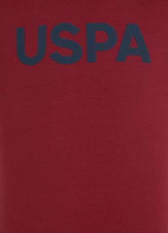 Світшот U.S. Polo Assn. - крій вишневий - (257039768)