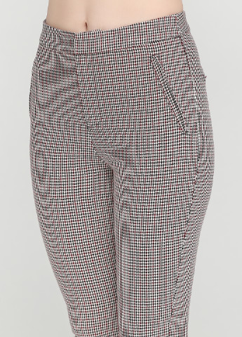 Комбинированные кэжуал демисезонные зауженные брюки Springfield