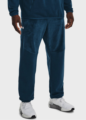 Темно-синие спортивные демисезонные джоггеры брюки Under Armour