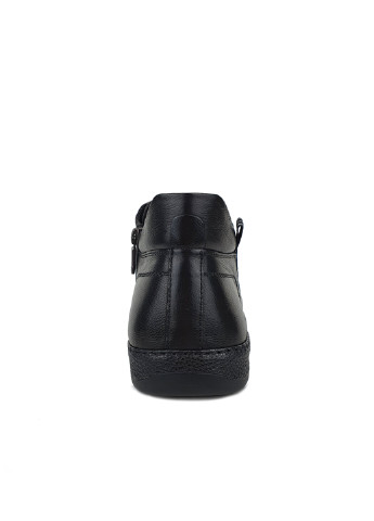 Черевики для чоловіків зимові чорні повсякденні з натуральної шкіри з хутром Cosottinni ботинки (252453302)