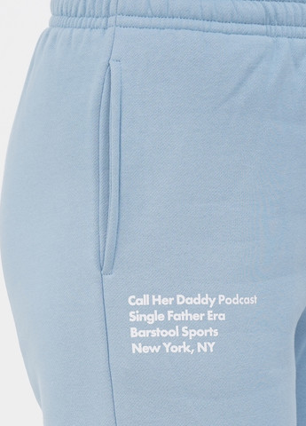 Голубые спортивные демисезонные джоггеры брюки Barstool Sports