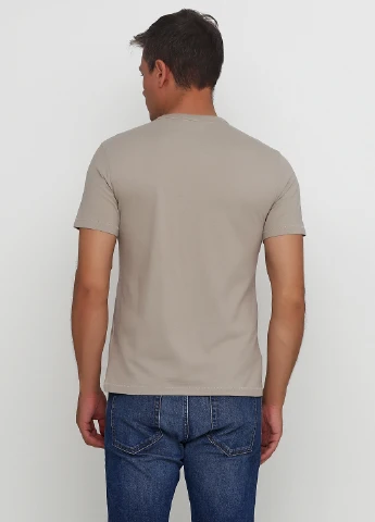 Светло-бежевая футболка H&M