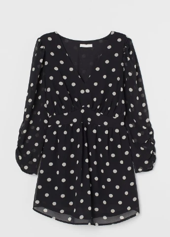 Чёрная блуза для беременных H&M