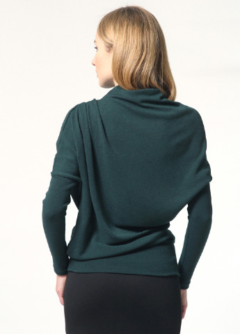 Темно-зеленый демисезонный свитер Lada Lucci