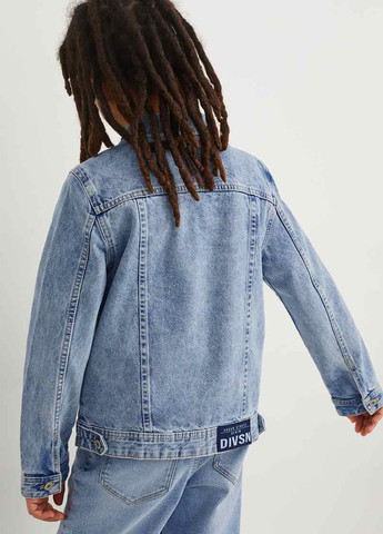 Блакитна демісезонна куртка C&A