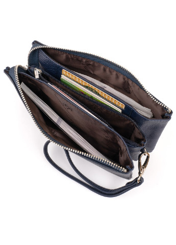 Женский кожаный кошелек-клатч 19,2х10х2 см st leather (229460628)