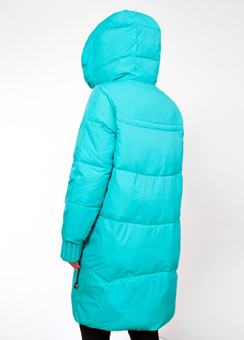 Бірюзова зимня куртка куртка-пальто Peercat